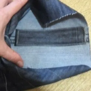 Както дънки, за да правят бричове