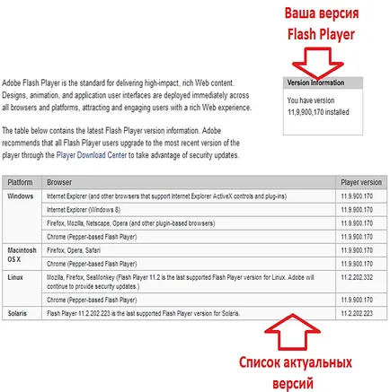 Как да се актуализира на Flash Player
