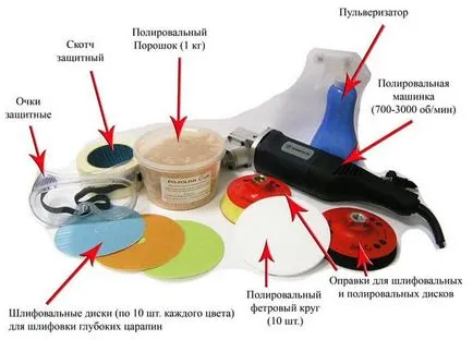 Как да се полира стъклото от надраскване