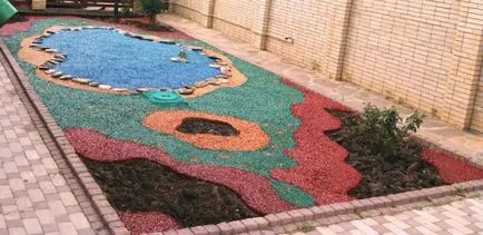 Как да нарисува камъни - алпинеум, пътека от камък (вододисперсионни бои) Как да нарисува камъни - алпинеум, пътека от камък