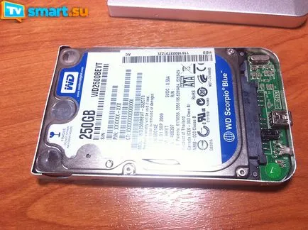Как да се свържете външен твърд диск към телевизора - или USB SATA адаптер (HDD твърд диск SATA адаптер, за да свържете кабел за телевизор с кабелна USB захранващ адаптер) Как да се свържете външен твърд диск към телевизора - или USB SATA адаптер