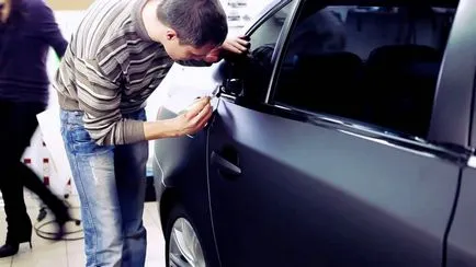 Как да лепило винил филм на автомобили (автомобили) Как да лепило винил филм на автомобили