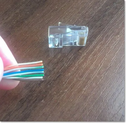 Как да се спъвам мрежовия кабел RJ-45, компютърни съвети (мрежов кабел) Как да се спъвам мрежов кабел RJ-45, компютърни съвети