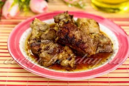 Как да се готви свинско месо в тиган сочни и вкусни