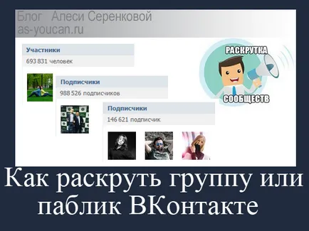 Как да се насърчи група pablik VKontakte независимо (размотавам) Как да се насърчи своя собствена група Public VKontakte