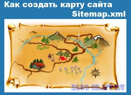 Как да се създаде карта на сайта