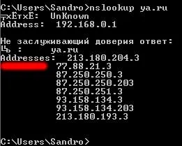 Как да разберете IP адреса на сайта (сайта) Как да намерите IP адреса на даден сайт