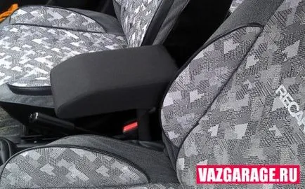 Как да инсталираме подлакътника на Lada Kalina