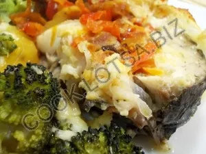 Шаран с картофи на фурна - вкусни домашно стъпка рецепти снимки