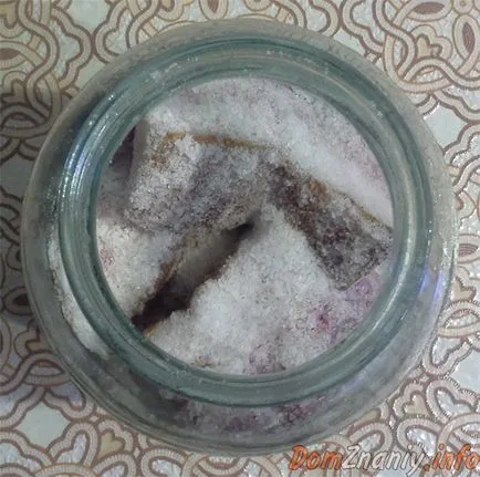 Как да туршия у дома свинска мас в саламура вкусно и бързо