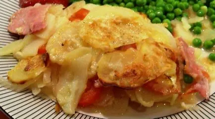 Картофи с бекон, печени във фурната - се готви у дома бързо и вкусно!