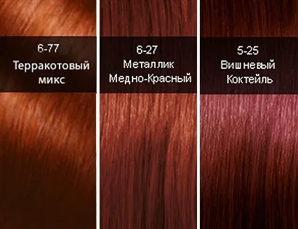 за боядисване на коса Cieza цветова палитра (новини, снимки)