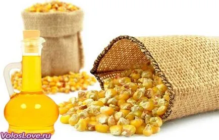 Царевично масло за маски за коса и 6 мнения дома