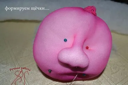 Кукли чорапогащник с техните ръце майсторски клас (снимка)