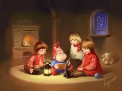 Малките деца виждат, че възрастните виждат N