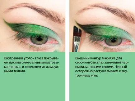 Eye грим стъпка по стъпка снимки за сиви очи (очите стъпка снимки) Eye грим стъпка по стъпка снимки за сиви очи