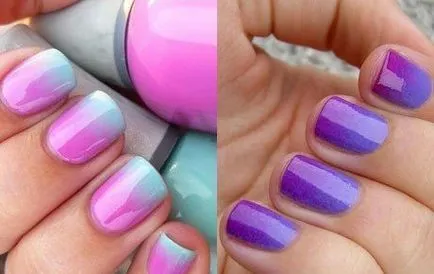 Модни Nails стил Омбре