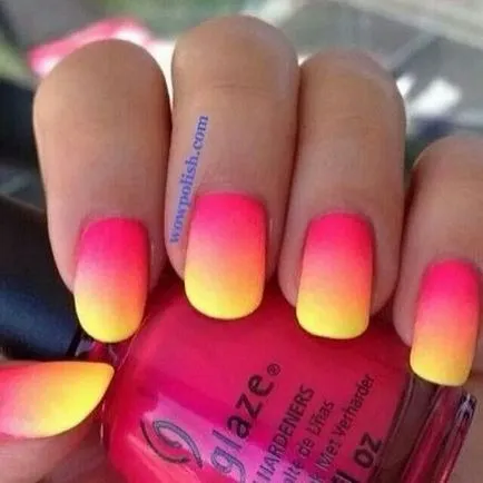 Модни Nails стил Омбре