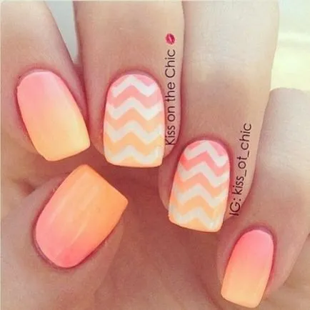 Модни Nails стил Омбре