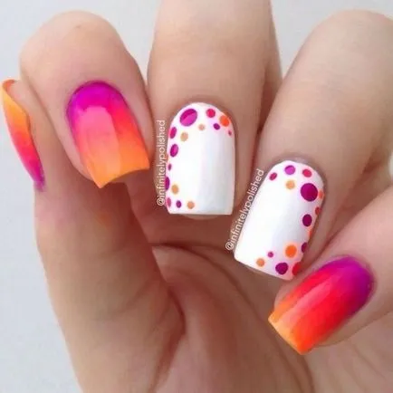 Модни Nails ефект Ombre - 50 видео снимки - стилни нокти (нокти) Модни Nails ефект Ombre - 50 видео снимки - стилни нокти