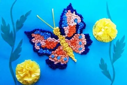 Оригинални изделия от хартиени салфетки с ръцете си