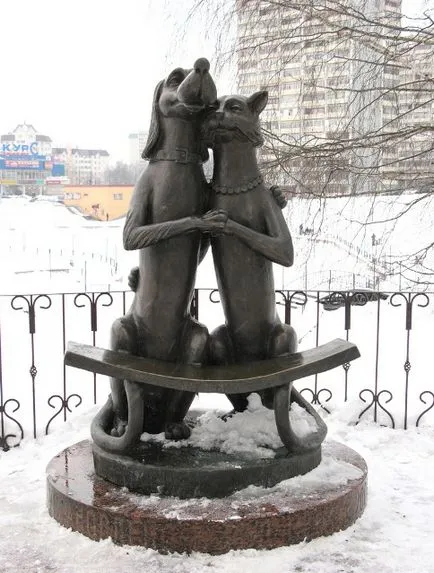 За приятелството котки и кучета (30 снимки) (приятелство котешка и кучешка) За приятелството котки и кучета (30 снимки)