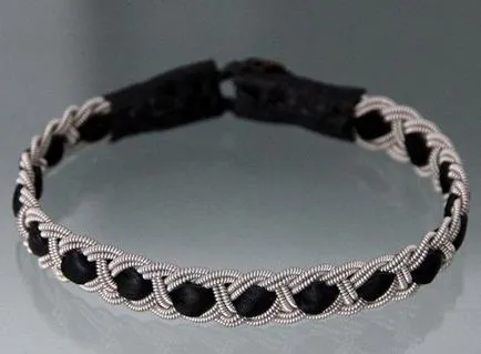 гривни плетени дантели