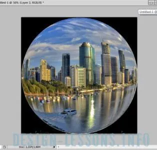 Fisheye - Adobe Photoshop уроци