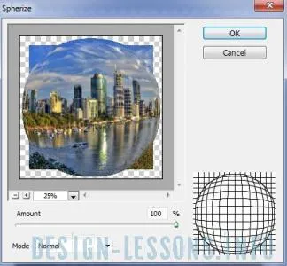 Fisheye - Adobe Photoshop уроци