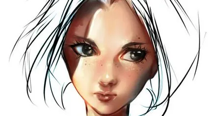Начертайте лицето на аниме момичета сай lessdraw (равенство) Начертайте лицето на аниме момичета сай lessdraw