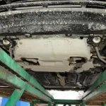 Самозащита инсталация картер на Granta на автомобила Lada