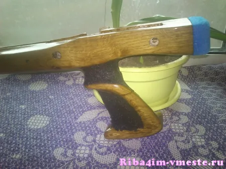 Домашна арбалет за подводен риболов, риба заедно (арбалет) Домашна Crossbow подводен лов и риба заедно