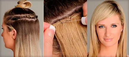 Tresse коса върху него Tresse коса върху него