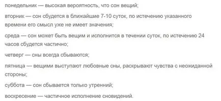 Това предвещава една мечта