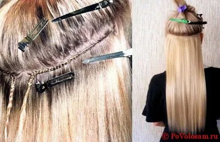 Tresse коса върху него
