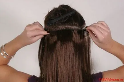 Tresse коса върху него