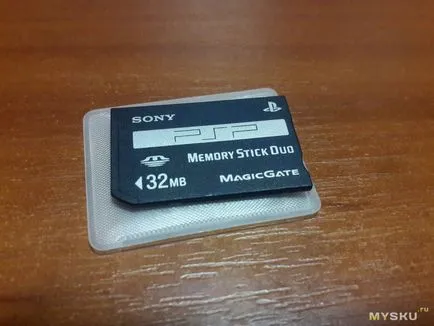 Sony Memory Stick Duo Pro 32GB или следващите експерименти с китайски флаш памети (пръчка) Sony Memory Stick Duo Pro 32GB или редовни експерименти с китайските флашките