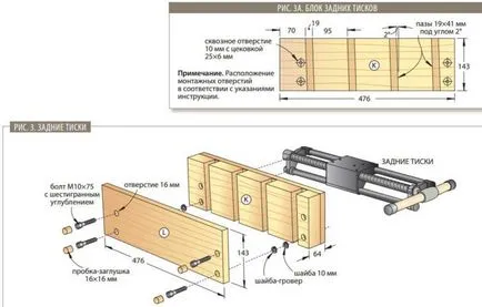 Workbench с техните ръце - инструкции, чертежи и размери