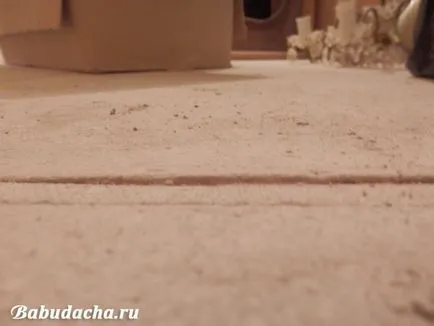 Суха подове (насипни етажа) преглед със снимки, вила
