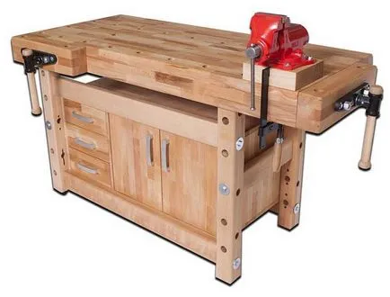 Workbench с техните ръце - инструкции, чертежи и размери