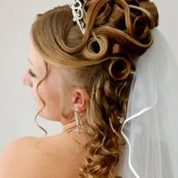 Сватбена прическа в салон за красота fortante красота стаи в Москва евтин от