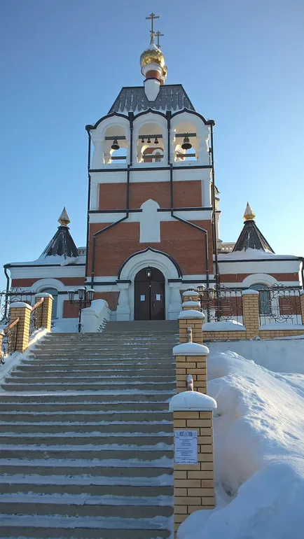 Светият ключ село носилка Iskitimsk област ДДС (катедралата Възнесение) Светият ключ село носилка област Iskitimsk ДДС