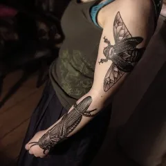 dotvork Татуировка стил (dotwork), татуировка снимки и скици (dotwork) Татуировка стил dotvork (dotwork), снимки и скици татуировка