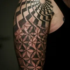 Татуировка стил dotvork (dotwork), снимки и скици татуировка (татуировка) Татуировка стил dotvork (dotwork), снимки и скици татуировка