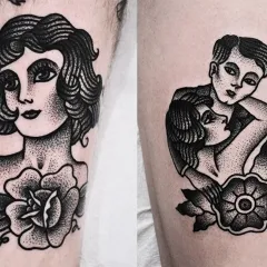 Татуировка стил dotvork (dotwork), снимки и скици татуировка (татуировки) Татуировка стил dotvork (dotwork), снимки и скици татуировка