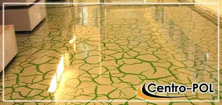 Дебелината на саморазливни етаж - минималната и максималната стойност слой (секс) Дебелината на саморазливни етаж - минималната и максималната стойност на слой