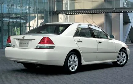 Toyota Mark II (2000-2004) производителност и цена, снимки и преглед (характеристики) Toyota Mark II (2000-2004) производителност и цена, снимки и преглед