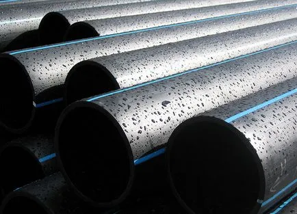 HDPE тръби характеристики, дешифрирането какво е, маркиране, което работна температура (характеристики) HDPE тръби характеристики, разгадават какво е, какво маркировка работна температура