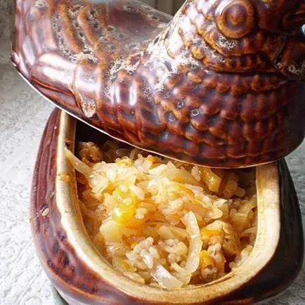Задушени картофи с патица