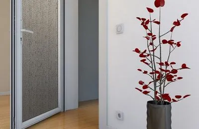 Монтаж на пластмасови врати с ръцете си, на вратата